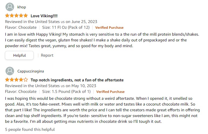 happy viking protein shake review: Positive and Negative Experiences