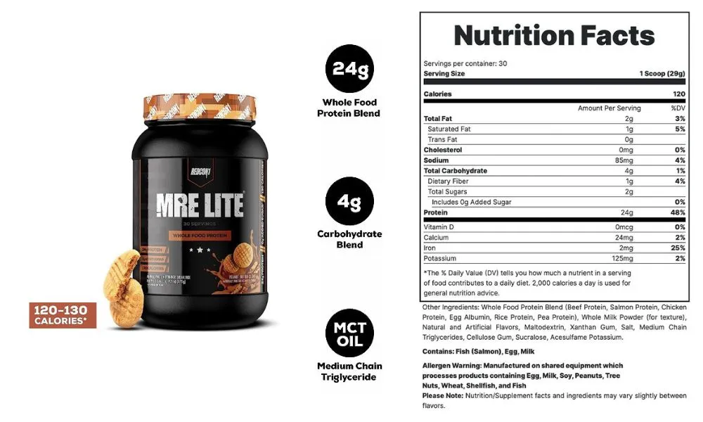 MRE Lite Protein Review and Details