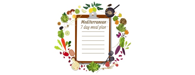 Mediterranean diet 7-day meal plan