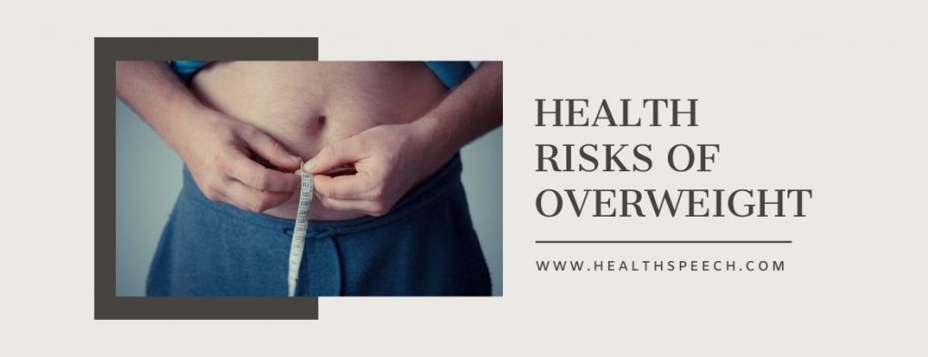 Health risks of overweight and obesity